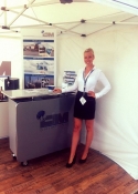 promo girls southampton boat show