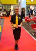 promo staff for hire & exhibition staff Print Show NEC