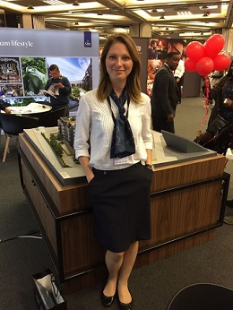 exhibition staff at exhibition centre Liverpool