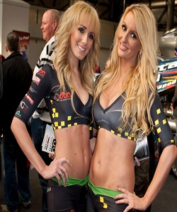 hire promo girls at Motorcycle Live NEC