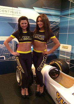 hire promo girls at Oulton Park