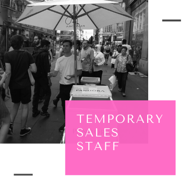 Temporary Sales Staff