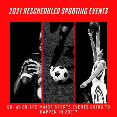 Rescheduled Sporting Events for 2021