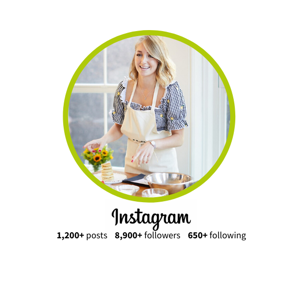 Instagram Food or product influencer Instagram Food or product influencer