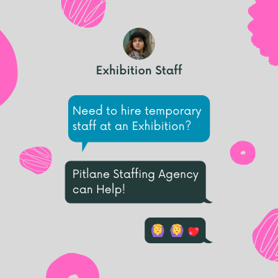 Need To Hire Temporary Staff At An Exhibition