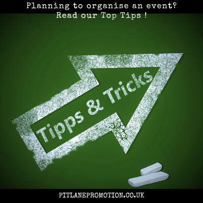 Planning To Organise An Event Read Our Top Tips !