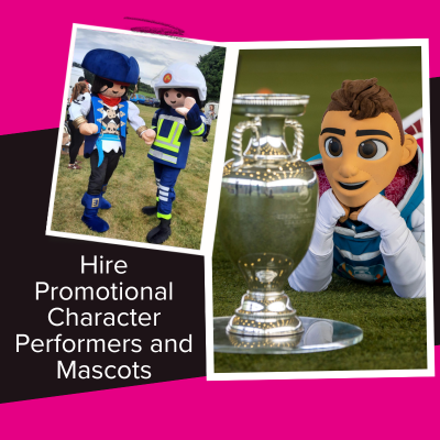 Hire Promotional Character Performers And Mascots