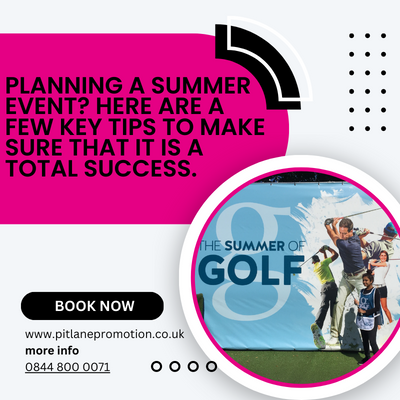 Planning a summer event Here are a few key tips to make sure that it is a total success.