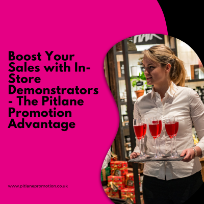 Boost Your Sales with In-Store Demonstrators - The Pitlane Promotion Advantage