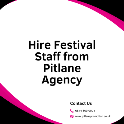 Hire Festival Staff From Pitlane Agency