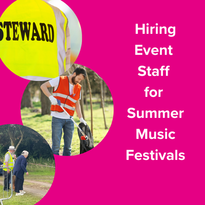 Event Staff for Festivals